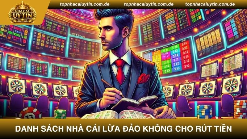 Top những nhà cái lừa đảo không cho rút tiền hiện nay