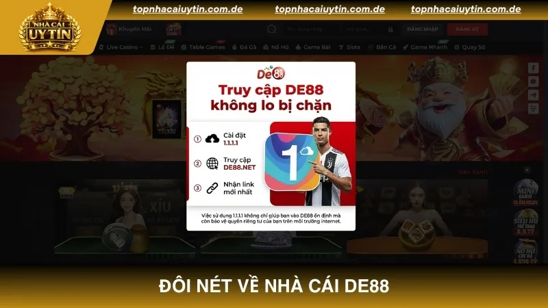 Giới thiệu đôi nét về nhà cái DE88