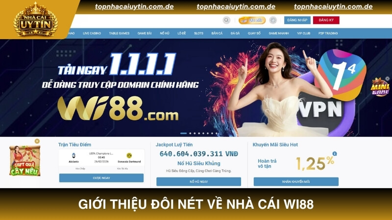 Giới thiệu đôi nét về nhà cái WI88