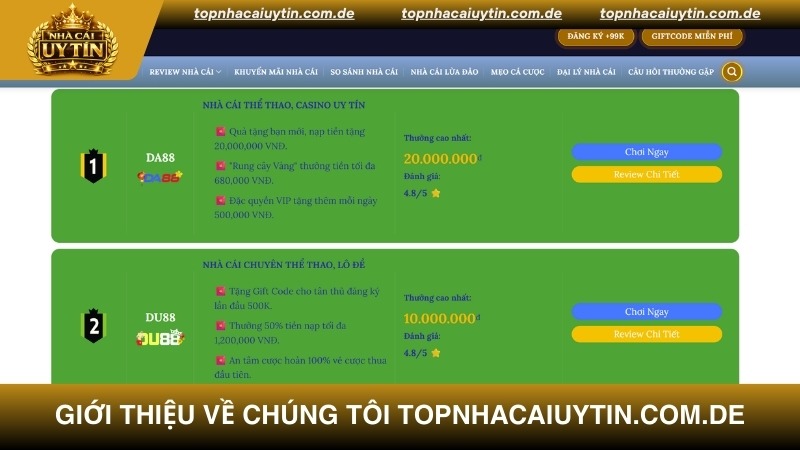 Giới thiệu về chúng tôi Topnhacaiuytin.com.de