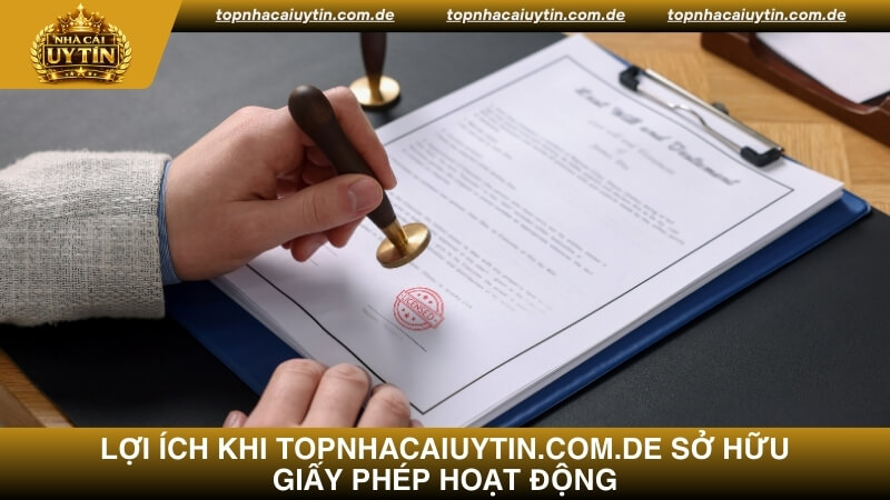 Chia sẻ các lợi ích khi Topnhacaiuytin.com.de sở hữu giấy phép hoạt động
