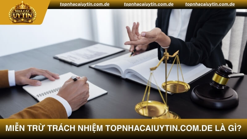 Miễn trừ trách nhiệm Topnhacaiuytin.com.de là gì?