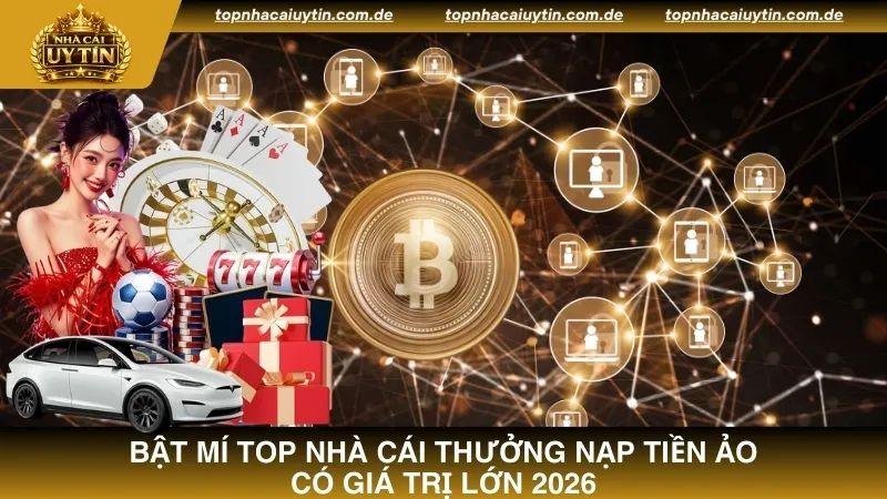 Bật mí TOP nhà cái thưởng nạp tiền ảo có giá trị lớn 2026