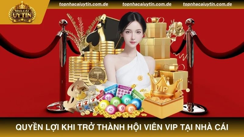 Quyền lợi khi trở thành hội viên VIP tại nhà cái