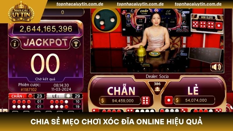 Chia sẻ mẹo cách chơi xóc đĩa online hiệu quả