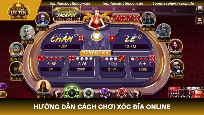 Hướng dẫn cách chơi xóc đĩa online chính xác, chi tiết